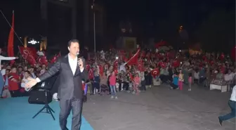 Demokrasi Nöbetine Orhan Hakalmaz Desteği