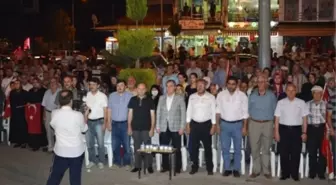 Gediz'de Demokrasi Nöbetine Milletvekili Desteği