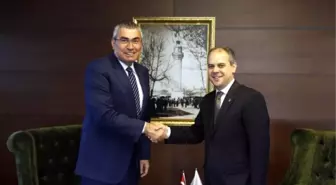 Bakan Çağatay Kılıç, Ioc Asbaşkanlığına Seçilen Prof. Dr. Uğur Erdener'i Tebrik Etti