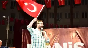 Yazar Dr. Senai Demirci Manisalılarla Demokrasi Nöbetinde Buluştu