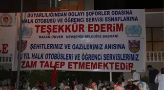 Nevşehir'de Bu Yıl Öğrenci Servis ve Şehir İçi Yolcu Taşımacılığına Zam Yok