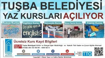 Tuşba Belediyesi'nden Yaz Kursları