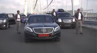Başbakan Yıldırım, Yavuz Sultan Selim Köprüsü'nde Araç Kullandı