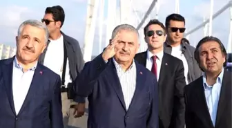 Başbakan Yıldırım Yavuz Sultan Selim Köprüsü'nde İncelemelerde Bulundu