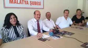 Mastöb Malatya Şube Başkanı Murat Cengiz Açıklaması