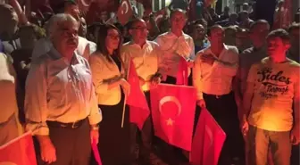 Biga'da Demokrasi Yürüyüşü