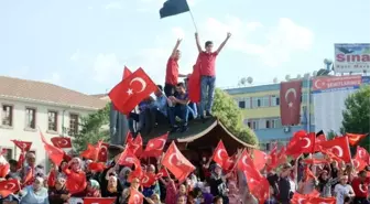 Malatya'da Demokrasi ve Şehitler Mitingi