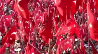 Mitinge Katılan Liderler Kalabalığı Selamladı 1