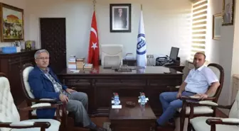 Ağır Ceza Mahkemesi Başkanı'ndan Rektör Kaplan'a Ziyaret