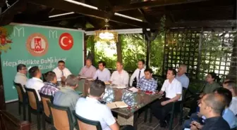 Başkan Yağcı, Yardımcıları ve Birim Müdürleriyle Toplandı