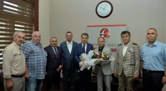 Çiftelerliler'den Vali Azmi Çelik'e Ziyaret