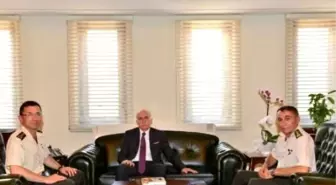 Garnizon Komutanı Albay Bulut, Vali Şahin'i Ziyaret Etti