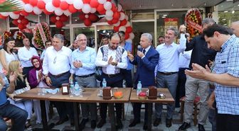 İşyeri Açılışında Birlik ve Beraberlik Mesajları Verildi