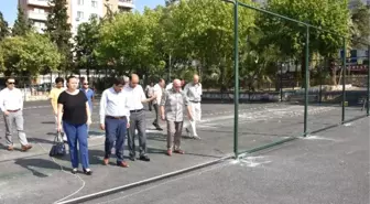 Manisa Lisesine Yeni Spor Alanı Yapılıyor