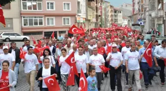 Simav'da 5 Bin Kişilik 'Milli İrade ve Demokrasi Yürüyüşü'