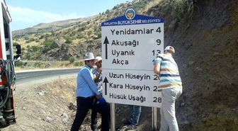 Kale'de Trafik Levhalama Çalışmaları Devam Ediyor