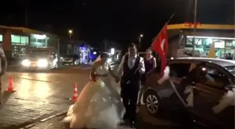 Gazipaşa Demokrasi Nöbetinde Nikah Töreni