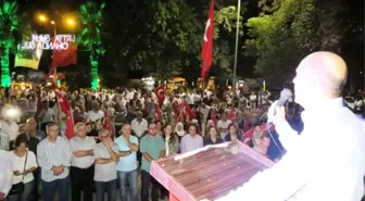 Mudanyalılar Son Nöbette Alanlara Akın Etti