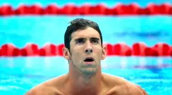 Amerikalı Yüzücü Michael Phelps, 100 Metre Yarışında İkinci Oldu