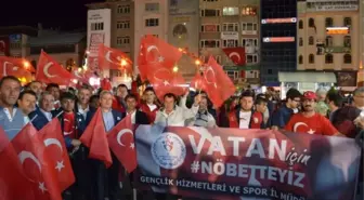 Demokrasi Nöbetlerine Ghsim Damgası