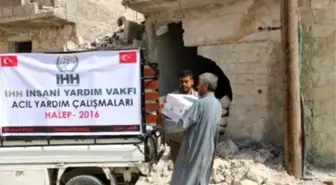 Kütahya'dan Halep'e İnsani Yardım Tırı