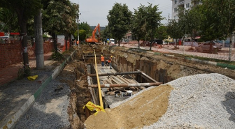 Bursa'da İlçelerin Altyapı Ağı Yenileniyor