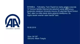 Terör Örgütüne Destek Verenler Vatan Hainidir'