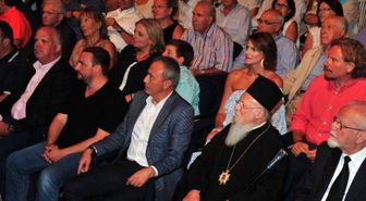 Fener Rum Patriği Bartholomeos, Gökçeada'da