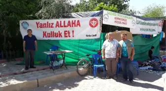 Gazlıgöl'de Hafızlık Kur'an Kursu Yararına Kermes Açıldı