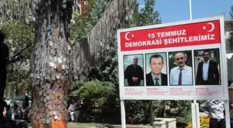 Şehit Ağacı'nda Demokrasi Şehitleri de Yer Aldı