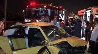 İstanbul'da Trafik Kazası: 1 Yaralı