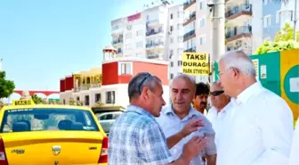 Torbalı'da Taksi Durakları Yenilendi