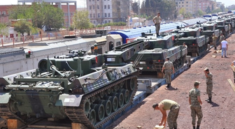 İstanbul 2. Zırhlı Tugay Komutalığı'ndaki Tanklar İslahiye'ye Taşınıyor