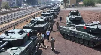 İslahiye'ye Tank Sevkiyatına Devam