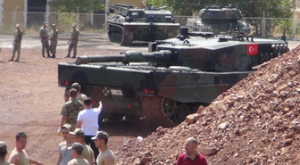 İstanbul 2. Zırhlı Tugay Komutalığı'ndaki Tankların İslahiye'ye Sevkıyatı Devam Ediyor