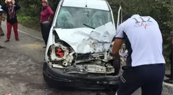 Zonguldak'ta Trafik Kazası: 2 Yaralı