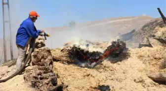 Köyde Yangın: 3 Ahır, 2 Samanlık ve Köy Konağı Kül Oldu