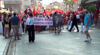 Marmaris'te 30 Ağustos Zafer Bayramı 'Zafer Yürüyüşü' ile Kutlandı