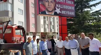 Şehit Halisdemir'in Adı Meydana Verildi