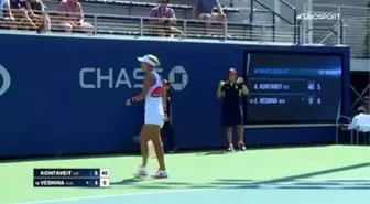 ABD Açık: Anett Kontaveit - Elena Vesnina (Özet)