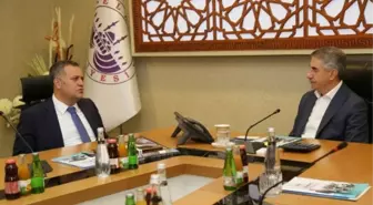 Baskil Belediyesi'nden Başkan Yanılmaz'a Ziyaret