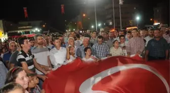 Çan'da Şehitler İçin Saygı Yürüyüşü Düzenlendi