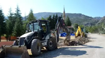 Sevinçbey Köyünde İçme Suyu Şebeksi Yenilendi