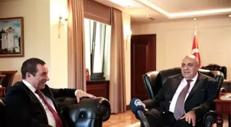 Başbakan Yardımcısı Türkeş, Serdar Denktaş ile Bir Araya Geldi