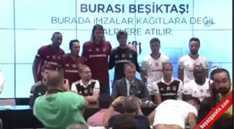 Beşiktaş Yeni Transferlerini Tanıttı