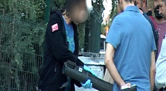 Çöpte Lav Silahı Kapsülü Bulundu