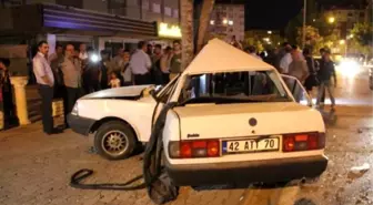 Konya'da Trafik Kazası: 1 Ölü