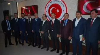 Gto Yönetimi, Oğuzeli Kaymakamı Yunak'ı Ziyaret Etti