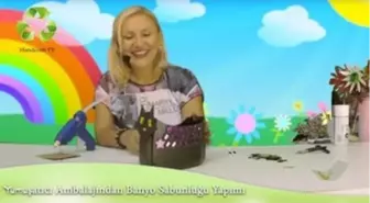 Handcraft Tv Yumuşatıcı Ambalajından Banyo Sabunluğu Kabı Yapımı