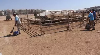 Kurban Kesim Yerleri İçin Özel Temizlik ve Dezenfekte Ekipleri Oluşturuldu